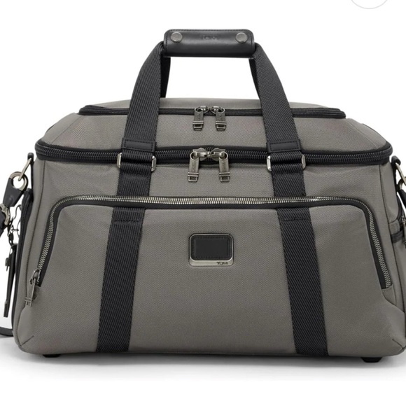Tumi Black and Gray Duffel Bag - Picture 1 of 8
